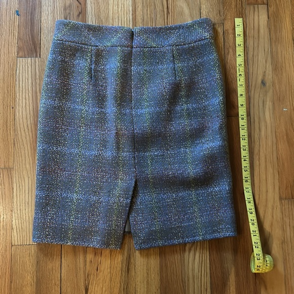 J. Crew Pencil Skirt, plaid - Picture 3 of 4